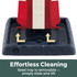 Large Red/White Lighthouse Birdfeeder: Effortless cleaning - seed tray is removable - simply slide and lift.