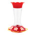 Wildflower Glass 20 oz. Hummingbird Feeder