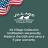 Outhouse Birdfeeder: All Village Collection birdfeeders are proudly made in the USA and carry a 3-year warranty.