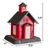 9084 School House Birdfeeder