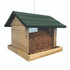 Large Hanging Log Cabin Birdfeeder