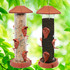 2-In-1 Port Hinged Birdfeeder Copper