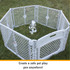 8800 Petyard Plus creates a safe pet play pen anywhere!