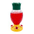 Pineapple Glass 34 oz. Hummingbird Feeder with nectar