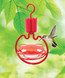 Vertical Hummingbird Tray Feeder with bird