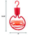 Vertical Hummingbird Tray Feeder: Dimensions - 12.25" tall, 7" wide.