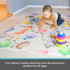 Fun pattern sparks learning and development, perfect for all ages
