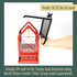 Holds 10.25 lbs. of seed - simply lift roof to fill. Easily load birdseed using North States Feeder Filler Scoop (sold separately)