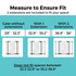 StepSafe Clear Walk-Thru Gate - Measure to Ensure Fit - 2 extensions are included to fit your space! Gate without extensions: 29" - 32.3", With 1 extension: 32.9" - 35.2", With 2 extensions: 36.9" - 38". Does not fit spaces between 32.3"-32.9" or 35.2"-36.9"