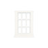 Tall White Window Frame - Village Collection Feeder