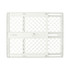Toddleroo Renew Recycled Plastic Gate Pure White