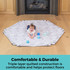 SecureMat Clouds Hexagon Play Mat: Comfortable & durable - triple-layer quilted construction is comfortable and helps protect floors.
