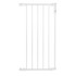 Deluxe Décor Universal Fit Gate White 15" 6-Bar Extension