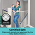 Tall Easy Swing & Lock Gate Series 2 White: Certified Safe - rigorously tested and approved by the Baby Safety Alliance.