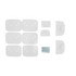 Hardware Package - SmartFit Retractable Mesh Gate White