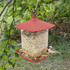 North States Garden Pavilion Birdfeeder Vermillion Red
