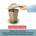 North States Nature's Yard Champagne Large Solar Lantern Birdfeeder: Holds 2.5 lbs. of seed. Simply lift roof to fill. Easily load birdseed using North States Feeder Filler Scoop (sold separately).