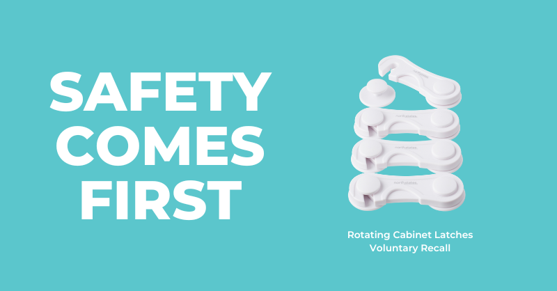Safety comes first: Rotating Cabinet Latches Voluntary Recall