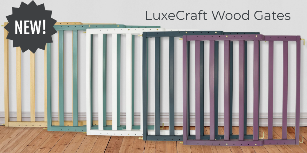 NEW! LuxeCraft Wood Gates with 5 LuxeCraft collection wood gates.