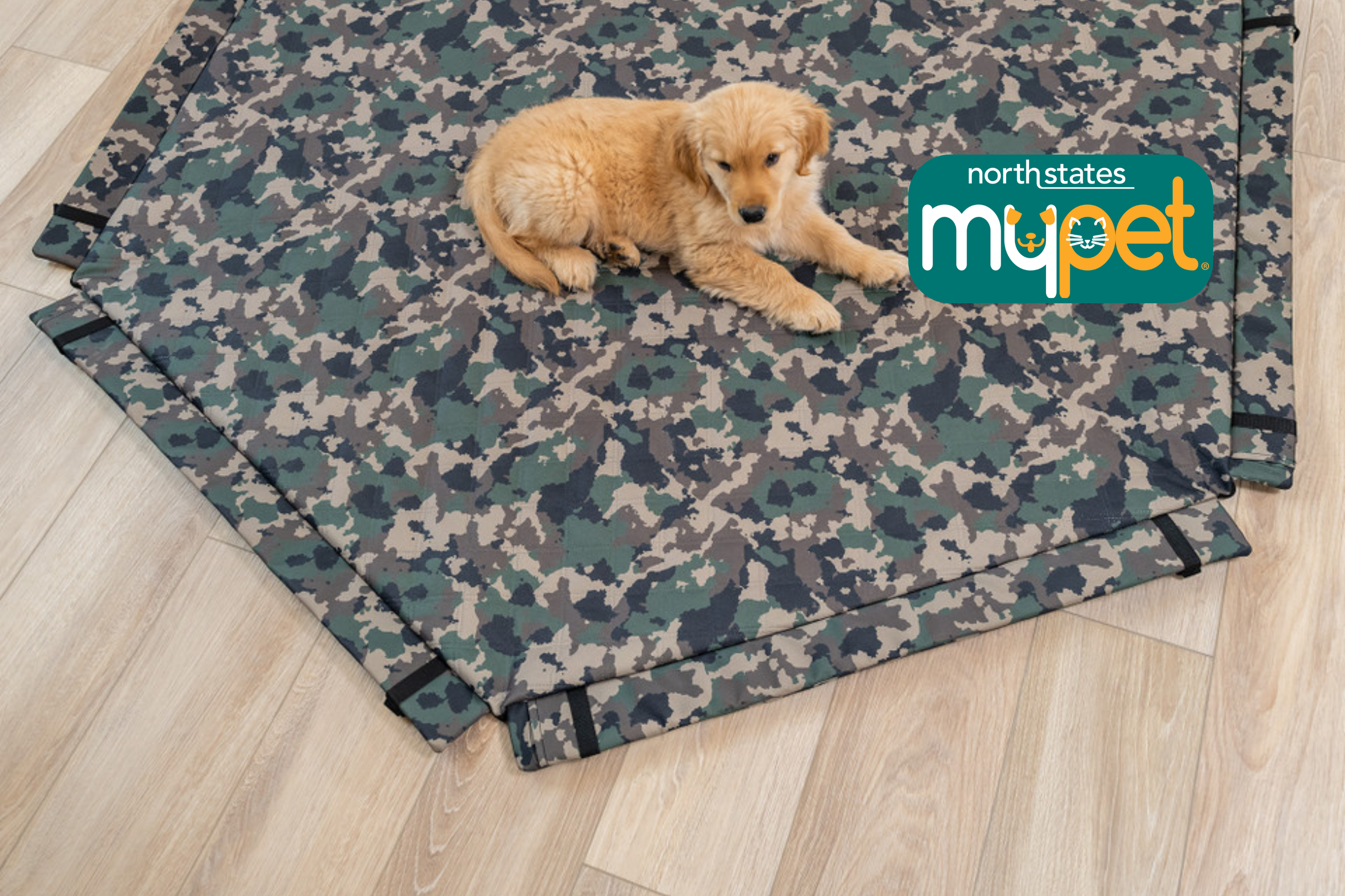 Puppy on pet SecureMat - North States MyPet