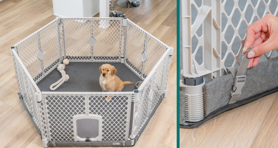 Petyard Protect with attachable Graphite SecureMat