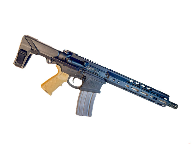 Rat Stamped "Ghetto" Ghetto Blaster 10.5" Pistol