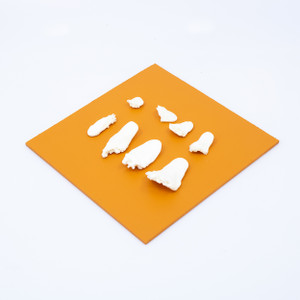 These urethane plastic bones are perfect for safely creating open fractures for your casualty scenarios. Created in the TraumaSim workshop designed with a flat base to prevent injuries to role players. The base can easily be hidden in your moulage of choice such as wax, gel or silicone. 

Set includes 8 bones of varying sizes.

Clean after use for repeated usage.