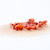 Medical Grade silicone wound, Gunshot Exit Wound Large. 01 light skin tone