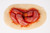 Medical Grade silicone wound, Evisceration Large. 01 light skin tone
