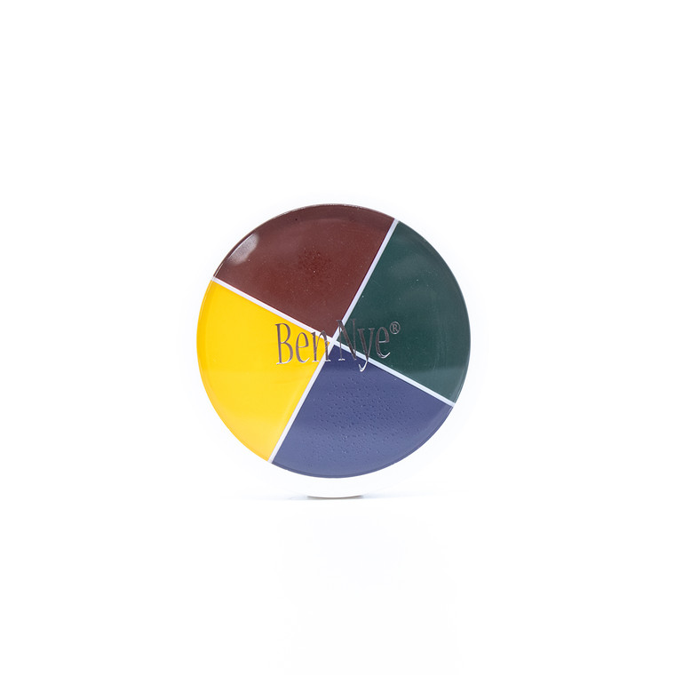 The Cuts and Bruises Wheel features four shades valuable for creating injuries.
