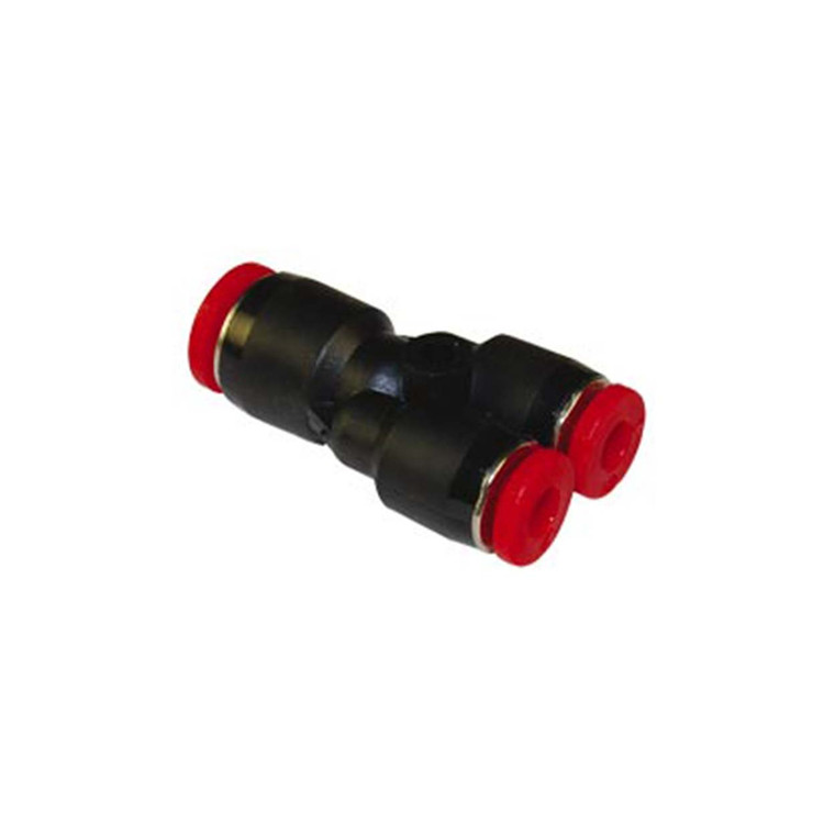 The Tourniquet Trainer 8-6mm double connector is available to replace any damaged or lost connectors from your Emergency Tourniquet Trainers. The 8-6mm double connector connects the tubing from the pressure pump onto 2 x Emergency Tourniquet Training legs and/or arms.