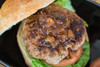 Thai style pork burger with Pork Jam