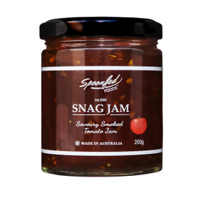 Smoked Roma Tomatoes enlivened with a hint of Chilli, enjoy with any grilled meat and don't hold a sausage sizzle without it.
Please note this is a new jar size of 200g.