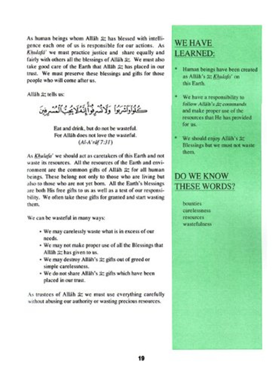 Teachings Of The Quran Volume 3 Textbook