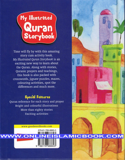 My Illustrated Quran Storybook (Hardcover) By Saniyasnain Khan,9788178988603,