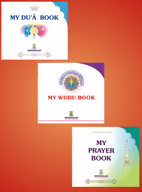 My Wudu Book, My Dua book,My Prayer Book, My Wudu Book By Darussalam Research Division
