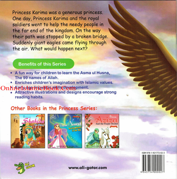 Princess Karima And The Giant Eagles By Ali Gator,9781921772023,