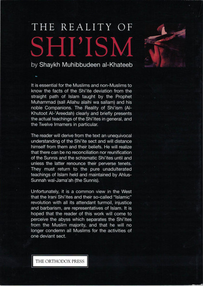 The Reality of Shi'ism by Shaykh Muhibbudeen al-Khateeb 9782987457404