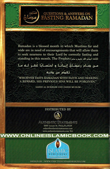 Questions and Answers on Fasting Ramadan By Shaykh Muqbil Bin Hadi Al-Waadii,9781467581202,