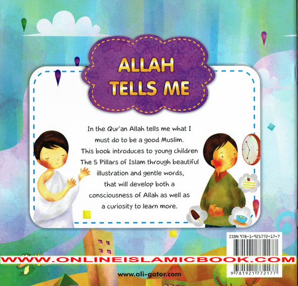 Allah Tells me (About 5 Pillars of Islam) By Ali Gator,9781921772177,