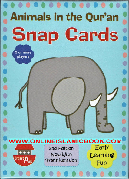 Animals mentioned in the Quran Snap Cards (52 Cards)