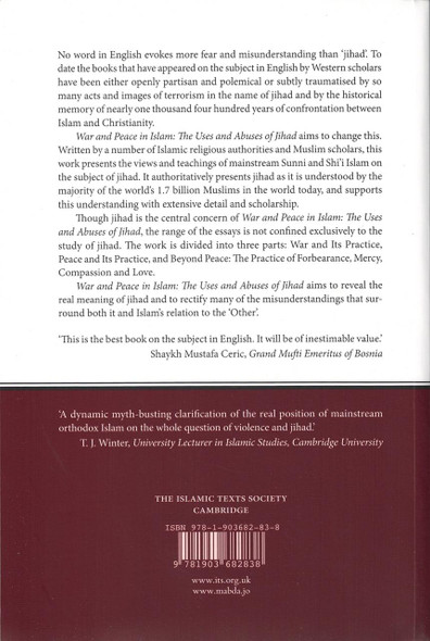 War and Peace in Islam: The Uses and Abuses of Jihad By Mohammad Hashim Kamali,,