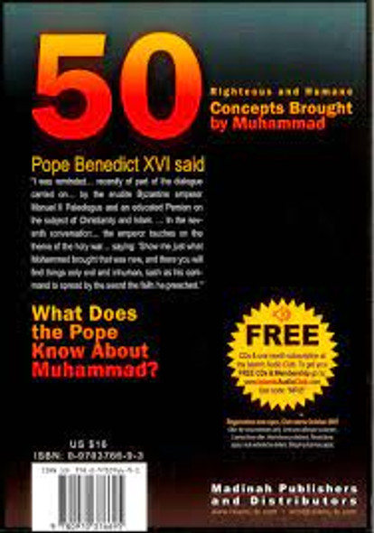 50 Righteous and Humane Concepts Brought by Muhammad By Jalal Abualrub,9780970376695,