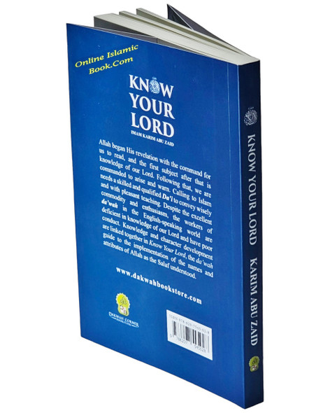Know Your Lord: The One and Only By Imam Karim Abu Zaid,9786297545028,