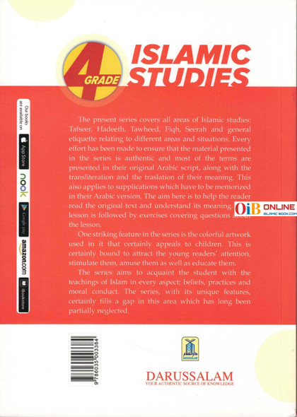 Islamic Studies Grade 4 By Maulvi Abdul Aziz Darussalam Publications,9786035003384,