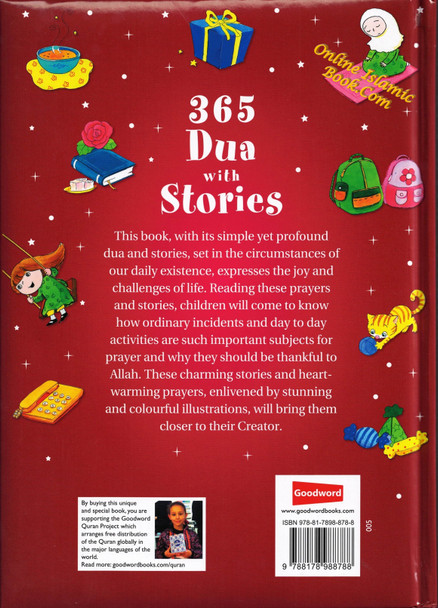 365 Dua with Stories By Ali CaraCam, Hasibe Sahin 9788178988788