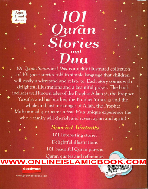 101-Quran Stories and Dua By Saniyasnain Khan 9789351790129