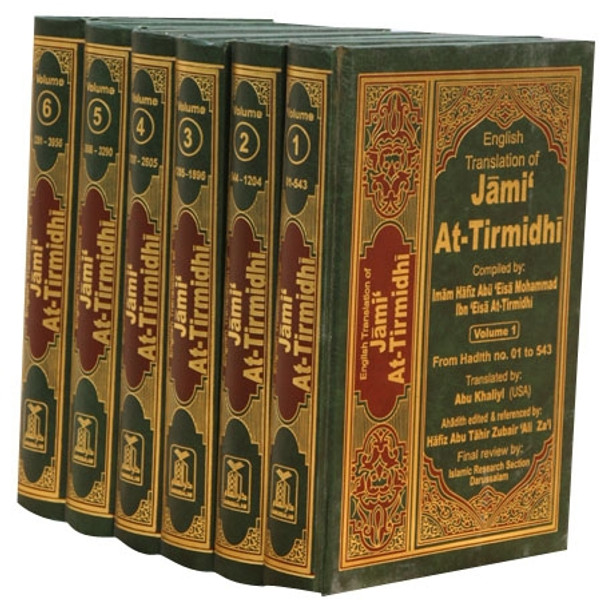 English Translation Of Jami At Tirmidhi (6 Vol. Set) By Hafiz Abu Eisa At-Tirmidhi,9789960996738,