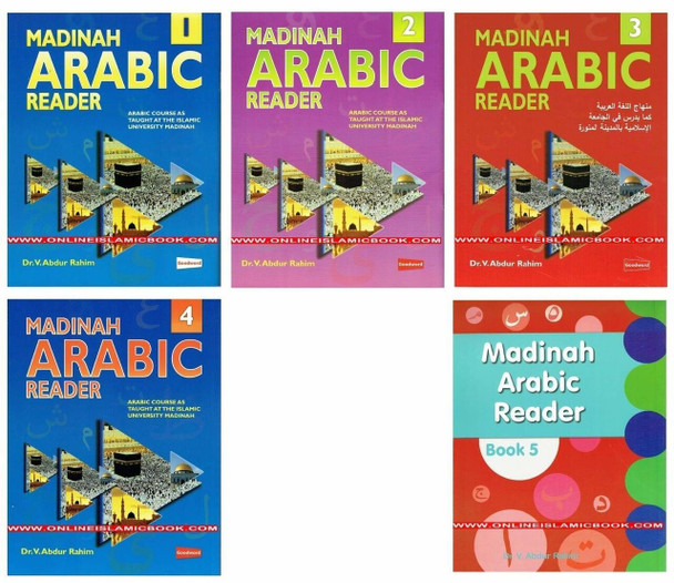 Madinah Arabic Reader volume 1 to 5 (Paperback),,