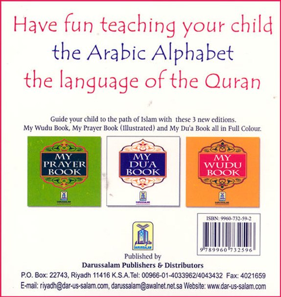 My Arabic Alphabet Book,9789960732596,